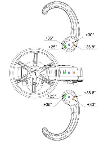 画像6: Pololu Balboa 32U4 バンパーケージキット (6)