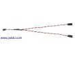 画像4: Servo Y Splitter Cable 12" Female - 2x Male (4)