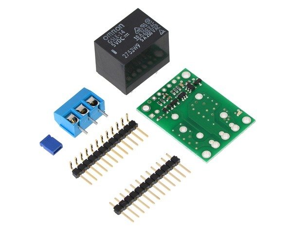 画像1: Pololu RC Switch with Relay (Partial Kit) (1)