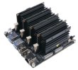 画像2:  Jetson Mate With Cooling Fan - Jetson Nano/NX Carrier Board for GPU Cluster and Server (2)