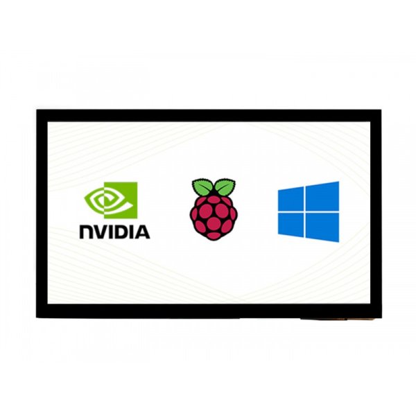 画像1: 10.1 インチタッチモニター LCD(E) 1021×600 HDMI IPS  Raspberry&Jetson とPCサポート (1)