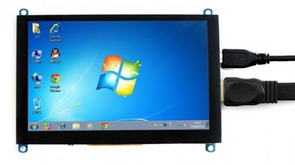 画像4: Raspberry Pi 用 5inch タッチスクリーンLCD(H) マルチメディア対応 (4)