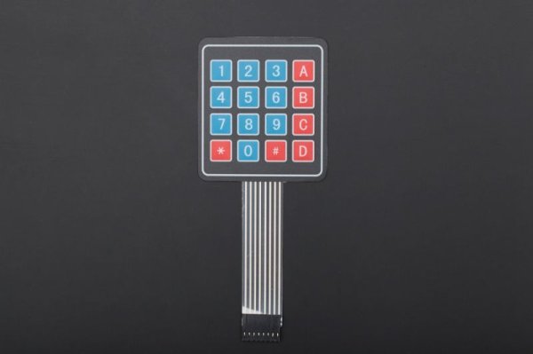 画像1: Sealed Membrane 4*4 button pad with sticker (1)