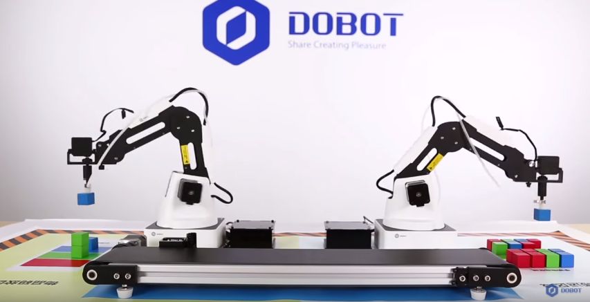 Dobot Magician Conveyor Belt Kit Physical Computing Lab