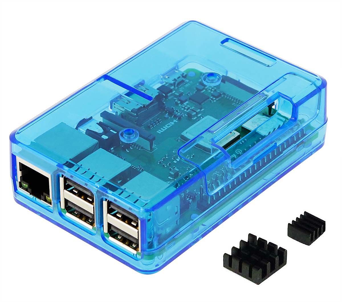 Raspberry Pi3 Model B+ ボード＆ケースセット-Physical Computing Lab