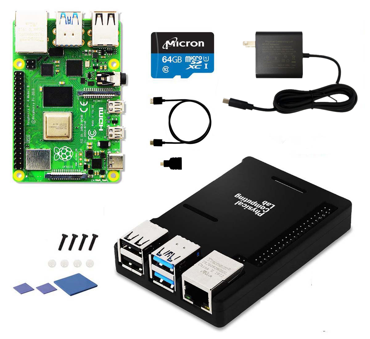 Raspberry Pi 4 8GB ケース付き Amazon.com: GeeekPi Starter Kit for Raspberry Pi 4 8GB